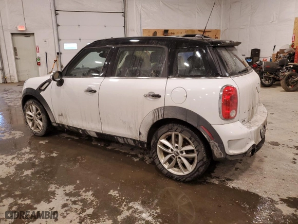 2013 MINI Cooper Countryman S ALL4 with VIN WMWZC5C58DWM16123, listed as a Copart auction lot 51437725 with 94,240 mi miles and Non Repairable. Bid and sale history available at carsss.com. Image 2.