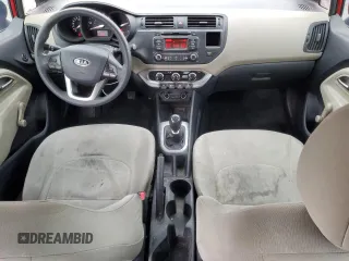 2012 Kia Rio LX with VIN KNADM4A31C6041886, listed as a Copart auction lot 49116205 with 160,011 mi miles and Salvage Title. Bid and sale history available at carsss.com. Image 8.