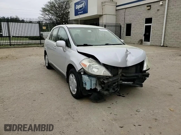 2008 Nissan Versa 1.8 S with VIN 3N1BC11E08L401145, listed as a Copart auction lot 51875515 with 152,197 mi miles and Salvage Title. Bid and sale history available at carsss.com. Image 11.