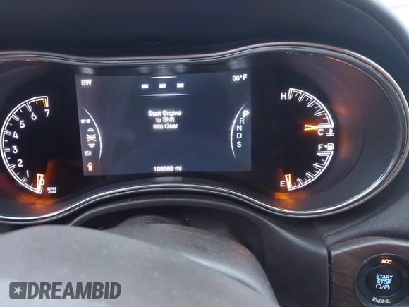 2014 Jeep Grand Cherokee Overland with VIN 1C4RJFCG9EC299235, listed as a IAAI auction lot 41670065 with 108,589 mi miles and . Bid and sale history available at DreamBid. Image 7.