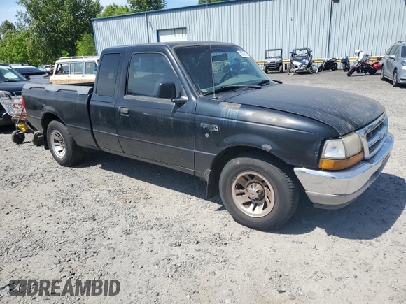1999 Ford Ranger XLT with VIN 1FTYR14X0XPB02955, listed as a Copart auction lot 55336115 with 126,846 mi miles and Clean Title. Bid and sale history available at DreamBid. Image 4.