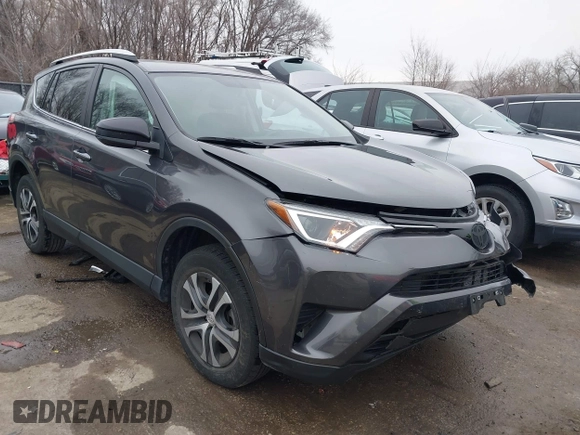 2016 Toyota RAV4 LE with VIN 2T3BFREV6GW536585, listed as a IAAI auction lot 41524586 with 30,745 mi miles. Bid and sale history available at carsss.com. Image 1.