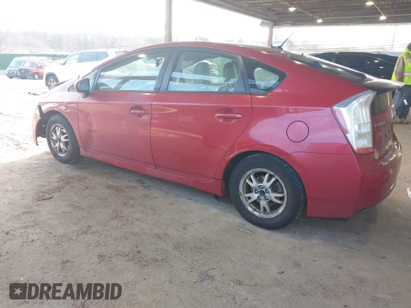 2010 Toyota Prius II with VIN JTDKN3DU7A0009448, listed as a IAAI auction lot 41776459 with 236,063 mi miles and . Bid and sale history available at DreamBid. Image 3.