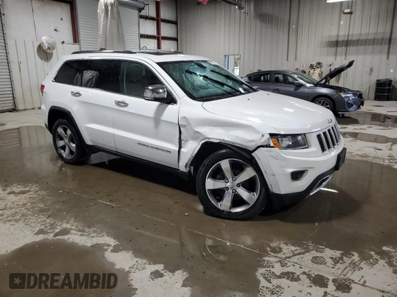 2014 Jeep Grand Cherokee Limited with VIN 1C4RJFBG1EC140601, listed as a Copart auction lot 56298305 with 131,193 mi miles and Salvage title. Bid and sale history available at DreamBid. Image 4.