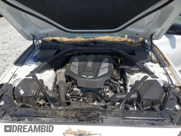 2019 Genesis G80 3.3T Sport with VIN KMHGN4JBXKU301437, listed as a Copart auction lot 51407845 with 55,678 mi miles and Salvage Title. Bid and sale history available at carsss.com. Image 11.