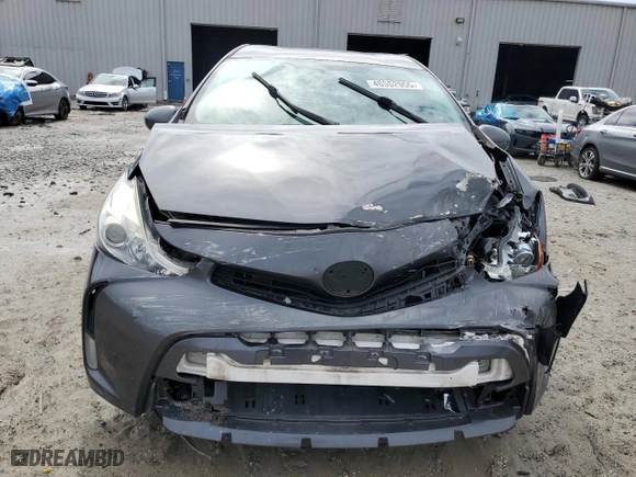 2016 Toyota Prius v Two with VIN JTDZN3EU5GJ054520, listed as a Copart auction lot 46552955 with 229,412 mi miles and Salvage Title. Bid and sale history available at carsss.com. Image 5.