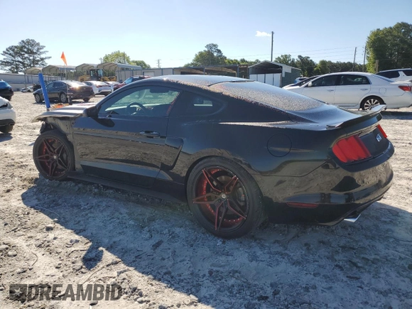 2015 Ford Mustang GT with VIN 1FA6P8CF2F5406500, listed as a Copart auction lot 54383875 with 101,180 mi miles and Salvage title. Bid and sale history available at DreamBid. Image 2.