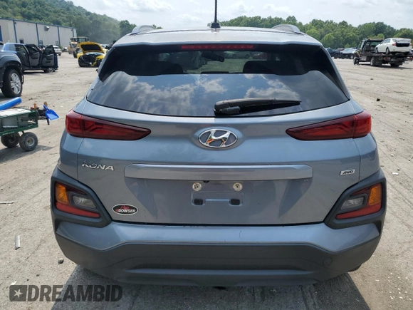 2018 Hyundai Kona SEL with VIN KM8K2CAA5JU154429, listed as a Copart auction lot 65550384 with 100,233 mi miles and Salvage Title. Bid and sale history available at carsss.com. Image 6.