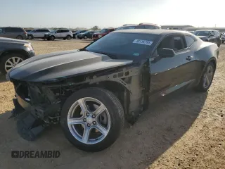 2022 Chevrolet Camaro 1LT with VIN 1G1FB1RX0N0135103, listed as a Copart auction lot 48136795 with 24,645 mi miles and Salvage Title. Bid and sale history available at carsss.com. Image 1.