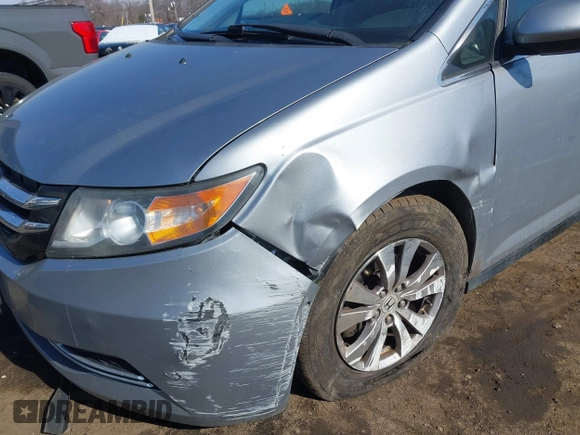 2016 Honda Odyssey EX-L z VIN 5FNRL5H6XGB095280, wystawiony jako IAAI lot #41513674 z przebiegiem 124 239 mil mil oraz . Historia ofert i sprzedaży dostępna na DreamBid. Obrazek 6.