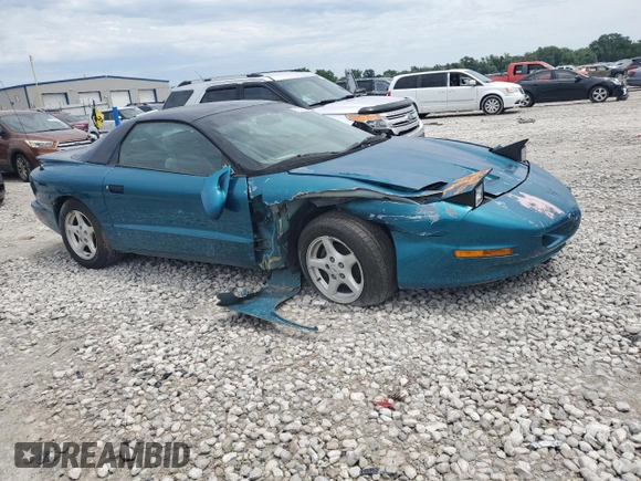 1995 Pontiac Firebird Firebird z VIN 2G2FS22S6S2237631, wystawiony jako Copart lot #61542625 z przebiegiem Nie podano mil oraz Szkoda całkowita • Salvage title. Historia ofert i sprzedaży dostępna na DreamBid. Obrazek 4.