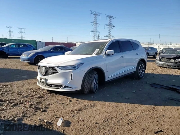 2024 Acura MDX Technology z VIN 5J8YE1H47RL012080, wystawiony jako Copart lot #83381034 z przebiegiem Nie podano mil oraz Szkoda całkowita • Salvage title. Historia ofert i sprzedaży dostępna na DreamBid. Obrazek 10.