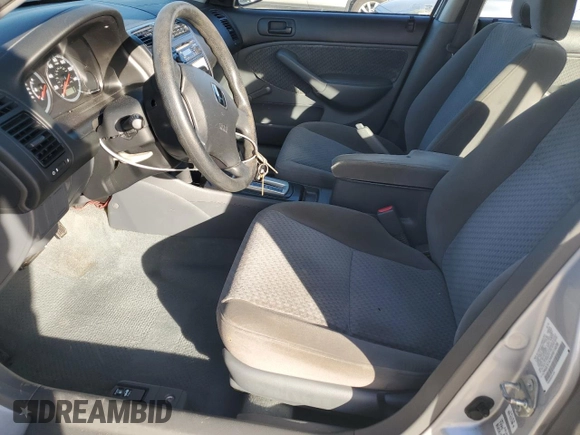 2004 Honda Civic VP with VIN 2HGES16344H616696, listed as a Copart auction lot 60273924 with 163,378 mi miles and Salvage title. Bid and sale history available at DreamBid. Image 7.