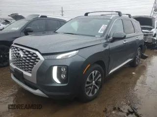 2022 Hyundai Palisade SEL with VIN KM8R2DHE8NU467249, listed as a Copart auction lot 42113265 with 64,421 mi miles and Salvage Title. Bid and sale history available at carsss.com. Image 1.