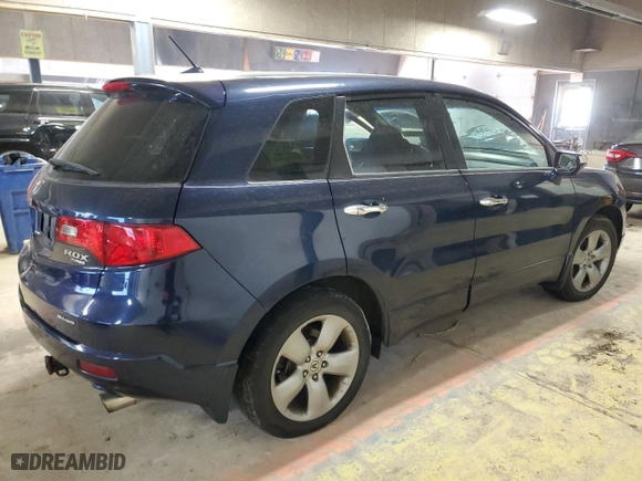 2009 Acura RDX with VIN 5J8TB18289A003613, listed as a Copart auction lot 88663335 with 113,992 mi miles and Salvage Title. Bid and sale history available at carsss.com. Image 3.