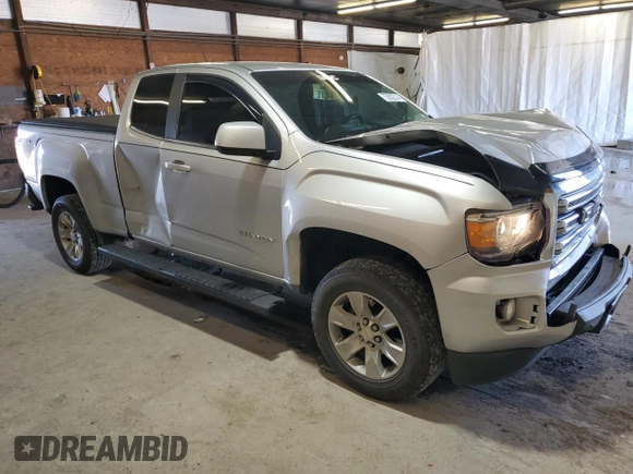 2016 GMC Canyon 4WD SLE with VIN 1GTH6CE3XG1158095, listed as a Copart auction lot 75802314 with 134,140 mi miles and Salvage Title. Bid and sale history available at carsss.com. Image 4.