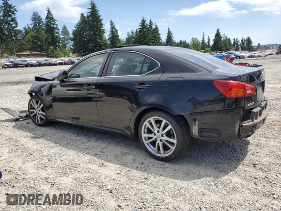 2006 Lexus IS 250 z VIN JTHBK262362012517, wystawiony jako Copart lot #60495945 z przebiegiem Nie podano mil oraz Szkoda całkowita • Salvage title. Historia ofert i sprzedaży dostępna na DreamBid. Obrazek 2.
