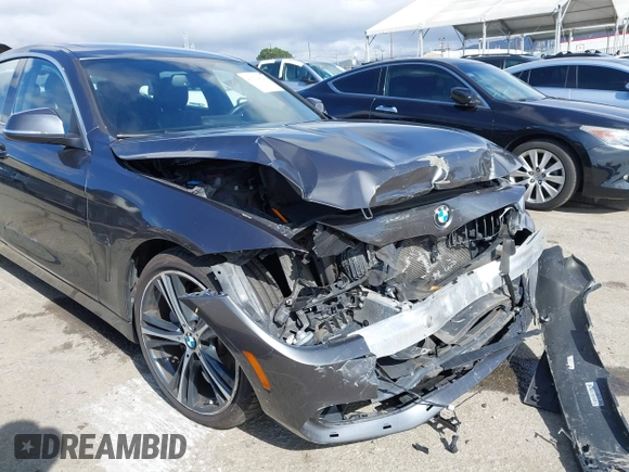 2018 BMW 4 Series 440i with VIN WBA4J5C51JBF07174, listed as a IAAI auction lot 41532904 with 63,745 mi miles and . Bid and sale history available at DreamBid. Image 6.