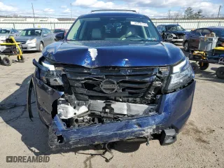 2022 Nissan Pathfinder Platinum with VIN 5N1DR3DK2NC219080, listed as a Copart auction lot 45295135 with 47,830 mi miles and Salvage Title. Bid and sale history available at carsss.com. Image 5.