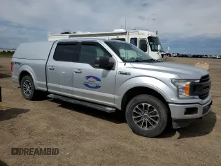 2018 Ford F-150 XL with VIN 1FTFW1E58JFD90511, listed as a Copart auction lot 60147855 with 330,195 mi miles and Clean title. Bid and sale history available at DreamBid. Image 4.