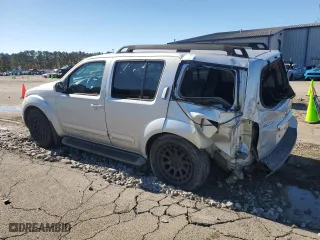 2012 Nissan Pathfinder LE with VIN 5N1AR1NN3CC601552, listed as a Copart auction lot 83875034 with 166,632 mi miles and Salvage Title. Bid and sale history available at carsss.com. Image 2.
