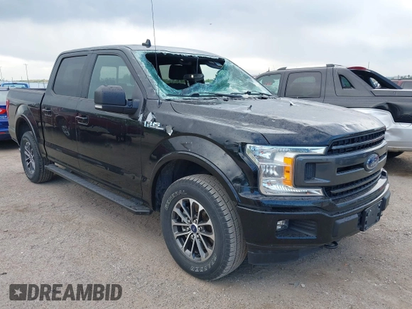 2018 Ford F-150 XL with VIN 1FTEW1E56JKF92265, listed as a IAAI auction lot 42285305 with 95,712 mi miles and . Bid and sale history available at DreamBid. Image 1.