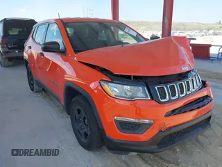 2021 Jeep Compass Sport с VIN 3C4NJCAB9MT505256, выставлен на аукционе IAAI как лот 42105809 с пробегом 48 376 миль миль и . История ставок и продаж доступна на DreamBid. Изображение 1.
