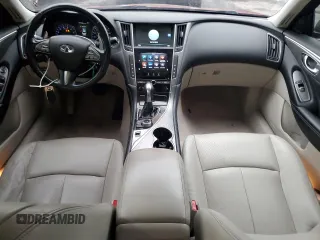 2014 Infiniti Q50 Premium z VIN JN1BV7AP1EM672554, wystawiony jako Copart lot #54788125 z przebiegiem 124 162 mil mil oraz Szkoda całkowita • Salvage title. Historia ofert i sprzedaży dostępna na DreamBid. Obrazek 8.