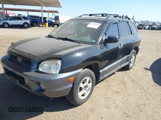 2004 Hyundai Santa Fe GLS with VIN KM8SC73E14U831372, listed as a IAAI auction lot 42297078 with 100,691 mi miles and . Bid and sale history available at DreamBid. Image 2.