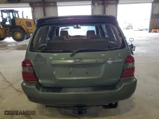 2007 Toyota Highlander with VIN JTEGD21A070157328, listed as a Copart auction lot 47535505 with 0 mi miles and Salvage Title. Bid and sale history available at carsss.com. Image 6.