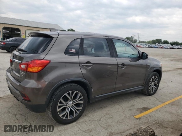 2018 Mitsubishi Outlander SE with VIN JA4AP3AW7JU017631, listed as a Copart auction lot 60371995 with 155,594 mi miles and Clean title. Bid and sale history available at DreamBid. Image 3.