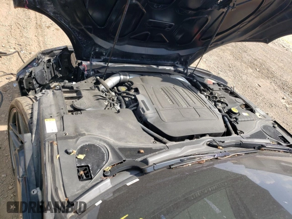 2017 Jaguar F-Type with VIN SAJWB6A64H8K38118, listed as a Copart auction lot 66605794 with 48,805 mi miles and Salvage Title. Bid and sale history available at DreamBid. Image 11.