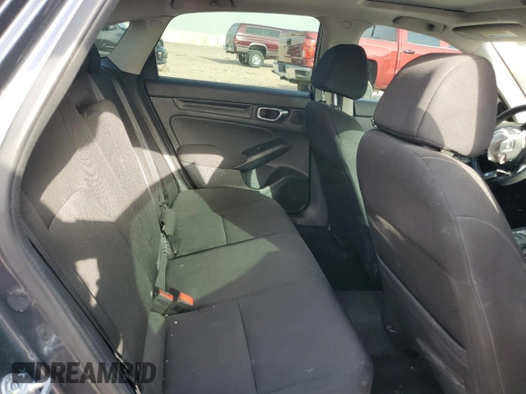 2023 Honda Civic EX with VIN 2HGFE1F7XPH317930, listed as a Copart auction lot 63257205 with 44,600 mi miles and Salvage title. Bid and sale history available at DreamBid. Image 10.