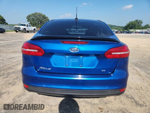 2018 Ford Focus SE with VIN 1FADP3F28JL221214, listed as a Copart auction lot 64575185 with 83,967 mi miles and Non repairable. Bid and sale history available at DreamBid. Image 6.