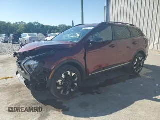 2023 Kia Sportage X-Line with VIN 5XYK6CAF3PG106300, listed as a Copart auction lot 53046135 with 32,627 mi miles and Non Repairable. Bid and sale history available at carsss.com. Image 1.
