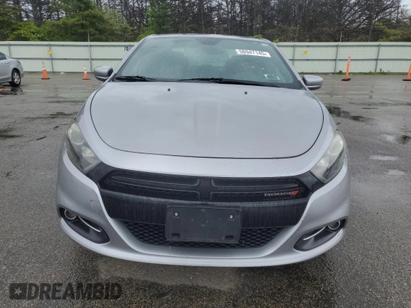 2015 Dodge Dart SXT z VIN 1C3CDFBB3FD345449, wystawiony jako Copart lot #56947145 z przebiegiem 61 019 mil mil oraz Szkoda całkowita • Salvage title. Historia ofert i sprzedaży dostępna na DreamBid. Obrazek 5.