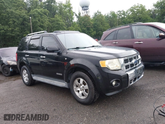 2008 Ford Escape Limited z VIN 1FMCU94138KA71570, wystawiony jako IAAI lot #42652436 z przebiegiem 135 542 mil mil oraz . Historia ofert i sprzedaży dostępna na DreamBid. Obrazek 1.