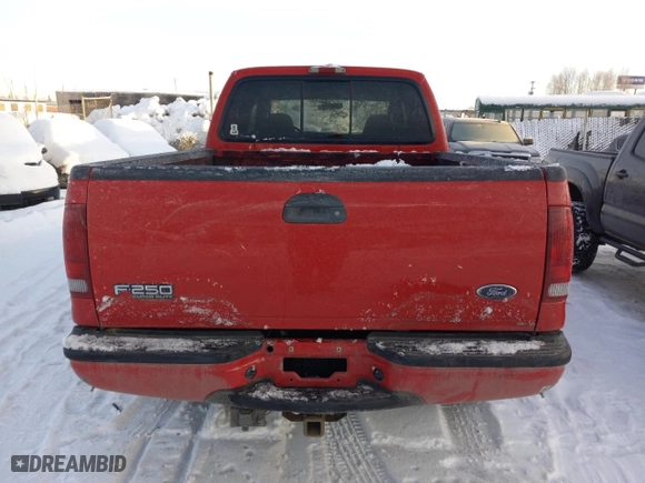 2003 Ford Super Duty F-250 XL with VIN 1FTNW21LX3EA41025, listed as a Copart auction lot 79028944 with 199,125 mi miles and Salvage Title. Bid and sale history available at carsss.com. Image 6.