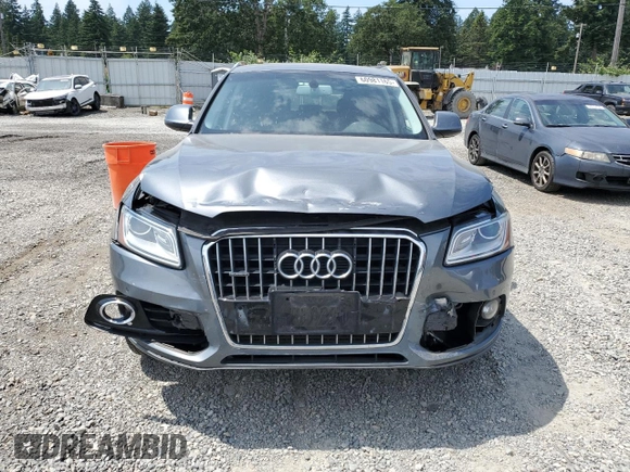 2015 Audi Q5 Premium Plus with VIN WA1CMAFP2FA032411, listed as a Copart auction lot 60981165 with 123,270 mi miles and Salvage title. Bid and sale history available at DreamBid. Image 5.