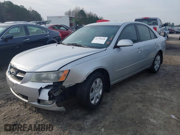 2007 Hyundai Sonata GLS with VIN 5NPET46C17H271104, listed as a IAAI auction lot 41759620 with 195,973 mi miles and . Bid and sale history available at DreamBid. Image 17.