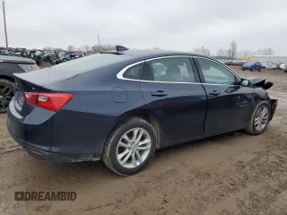 2018 Chevrolet Malibu LT with VIN 1G1ZD5ST2JF256762, listed as a Copart auction lot 81047274 with 134,345 mi miles and Salvage Title. Bid and sale history available at DreamBid. Image 3.