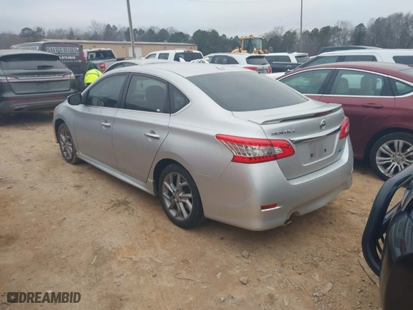 2014 Nissan Sentra SV with VIN 3N1AB7AP8EY240335, listed as a IAAI auction lot 41425022 with 120,418 mi miles. Bid and sale history available at carsss.com. Image 3.