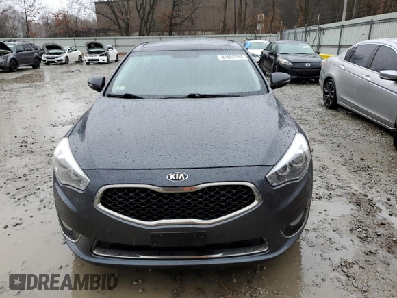 2016 Kia Cadenza Premium with VIN KNALN4D76G5211243, listed as a Copart auction lot 81663394 with 123,177 mi miles and Salvage Title. Bid and sale history available at carsss.com. Image 5.