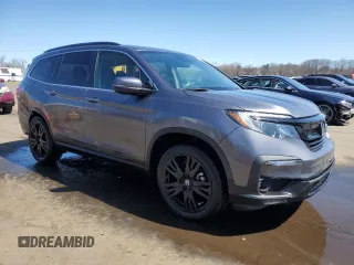 2021 Honda Pilot Special Edition with VIN 5FNYF6H25MB013439, listed as a Copart auction lot 52089895 with 35,582 mi miles and Salvage Title. Bid and sale history available at carsss.com. Image 4.