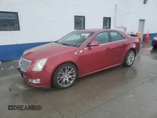2012 Cadillac CTS Premium with VIN 1G6DS5E34C0130933, listed as a Copart auction lot 45604365 with 166,180 mi miles and Salvage Title. Bid and sale history available at DreamBid. Image 1.