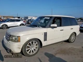 2010 Land Rover Range Rover SC z VIN SALMF1E43AA313016, wystawiony jako Copart lot #54191085 z przebiegiem Nie podano mil oraz Czysty tytuł • Clean title. Historia ofert i sprzedaży dostępna na DreamBid. Obrazek 1.