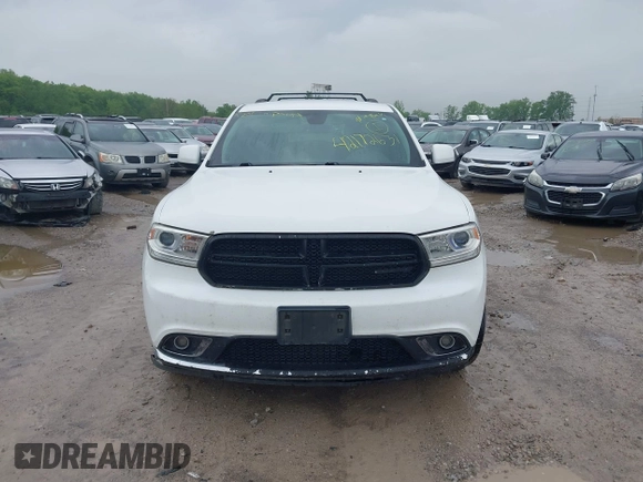 2017 Dodge Durango SXT with VIN 1C4RDHAG4HC737038, listed as a IAAI auction lot 42172631 with 281,483 mi miles and . Bid and sale history available at DreamBid. Image 12.