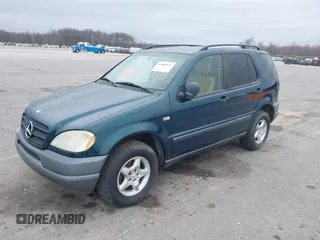 1999 Mercedes-Benz M 320/430/500 with VIN 4JGAB54E8XA055359, listed as a IAAI auction lot 41808170 with 161,573 mi miles and . Bid and sale history available at DreamBid. Image 2.