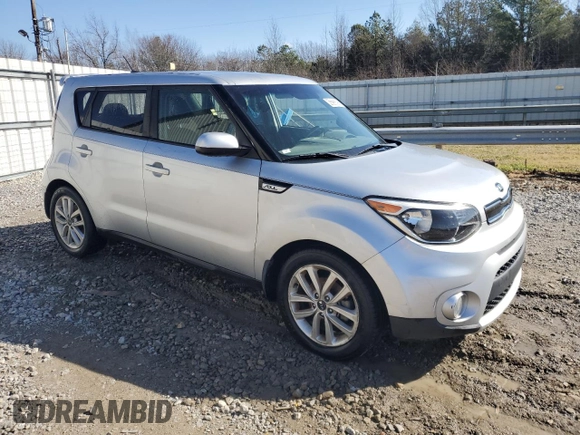 2018 Kia Soul + with VIN KNDJP3A54J7542884, listed as a Copart auction lot 43235395 with 57,437 mi miles and Clean Title. Bid and sale history available at carsss.com. Image 4.