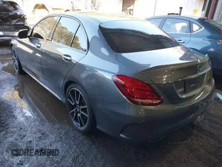 2017 Mercedes-Benz C 43 AMG with VIN 55SWF6EB6HU215805, listed as a IAAI auction lot 41536484 with 74,397 mi miles and . Bid and sale history available at DreamBid. Image 3.